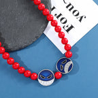 Ace Collier ras du cou tendance en argent fait à la main avec pendentif chat