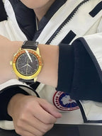 Montre unisexe de sport à quartz analogique Agatsuma Zenitsu pour hommes 100M étanche