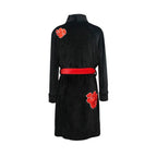 Robe de nuit en flanelle de ninja Fire Shadow - Endormez-vous dans une chemise de nuit confortable