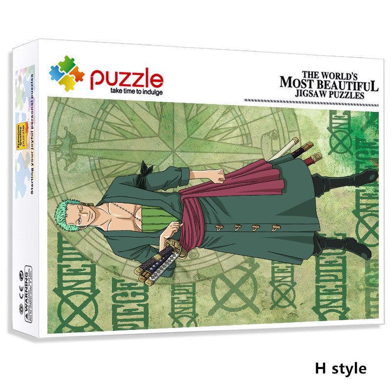 Luffy/Zoro 1000 PIÈCES Puzzle intéressant