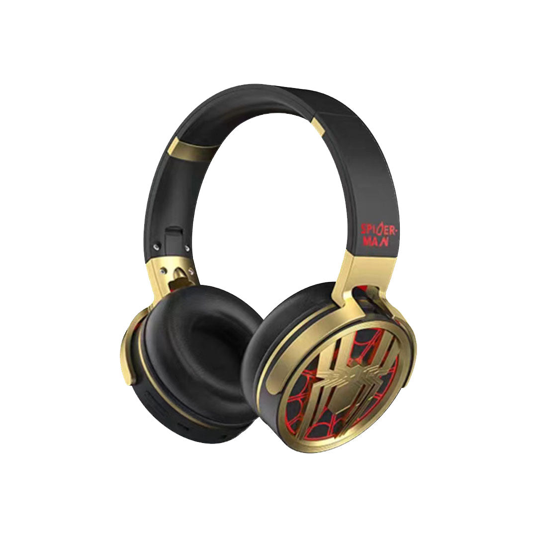 Marvel Iron Man Spider-Man Over Ear Bluetooth Headphones, Marvel Hero Stereo Wireless Gaming Headset