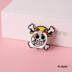 Support de téléphone autocollant à l'effigie des personnages Luffy/Chopper/Sanji