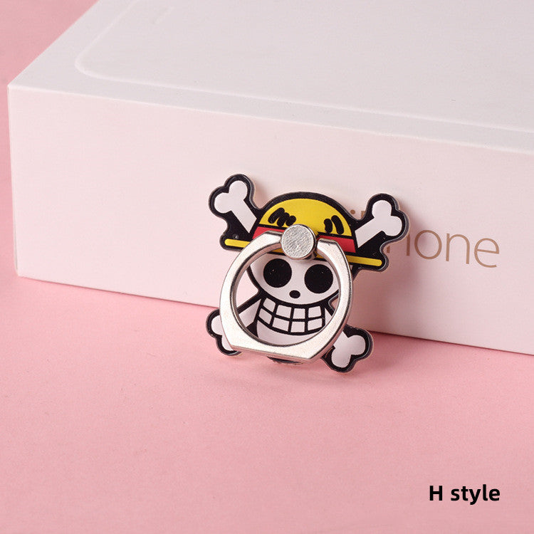 Support de téléphone autocollant à l'effigie des personnages Luffy/Chopper/Sanji