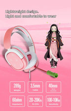 Casque de jeu Kamado Tanjirou/Kamado Nezuko