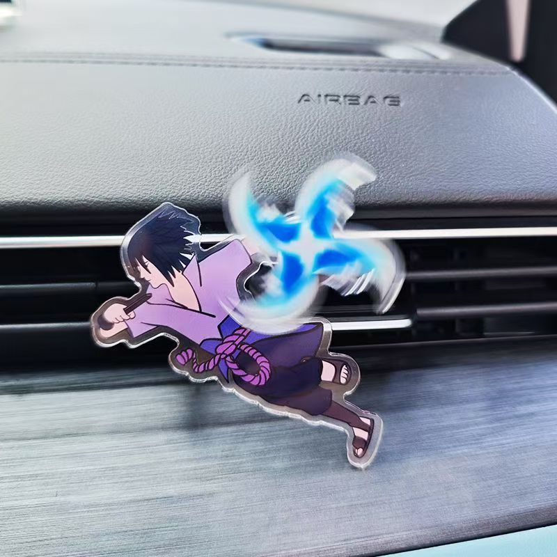 Décoration de climatisation de voiture Sasuke/Kakashi/Sakura - Modèle Rasengan rotatif