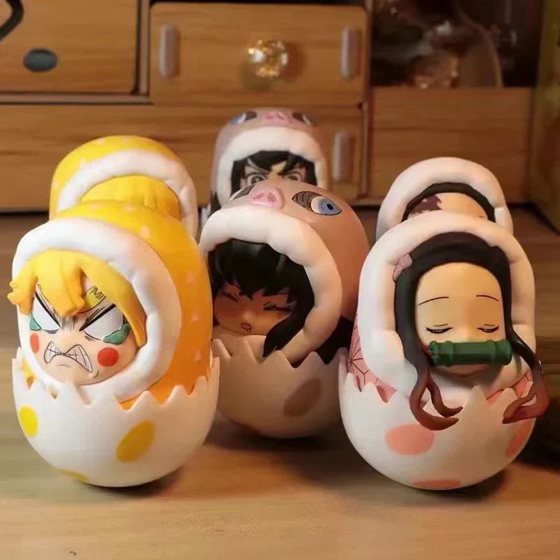 Jouets de décompression pour gobelets Tanjirou/Nezuko/Zenitsu/Inosuke