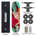 Skateboard professionnel Luffy/Zoro à motif fin (Taille: 80CM×20CM)