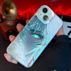 Coque de téléphone anti-collision en silicone tendance raffinée Inuyasha pour iPhone