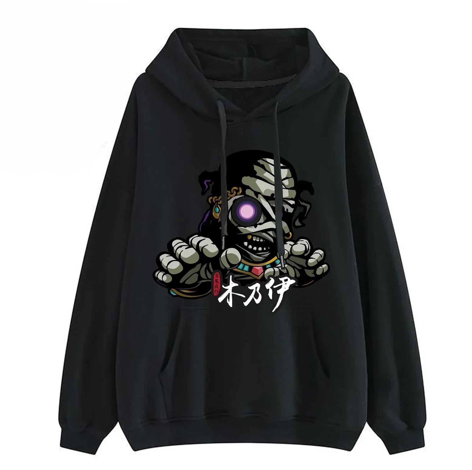 Modélisation du personnage de Sasuke, cool, créatif, dynamique, yeux clignotants, sweat à capuche dessin animé