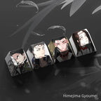 Capuchon de clavier mécanique créatif transparent Nezuko/Tanjirou/Tokitou Muichirou mignon