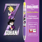 Stylo bille Goku/Vegeta Cool Push - Ressentez la puissance de l'anime en écrivant