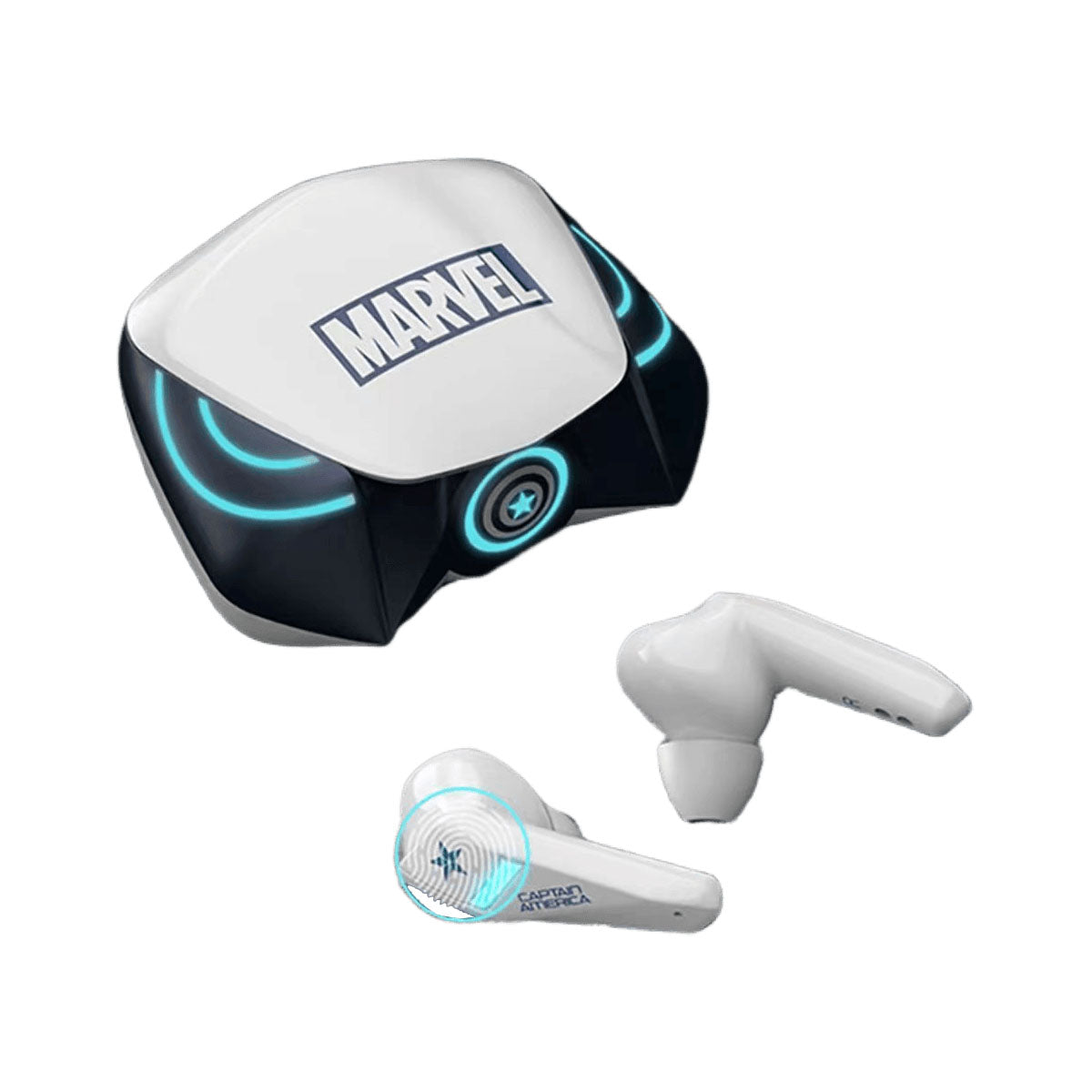 Marvel Spider‑Man Uzumaki Naruto Combo Pack, Wireless Bluetooth Earphones & Kunai Utility Knife