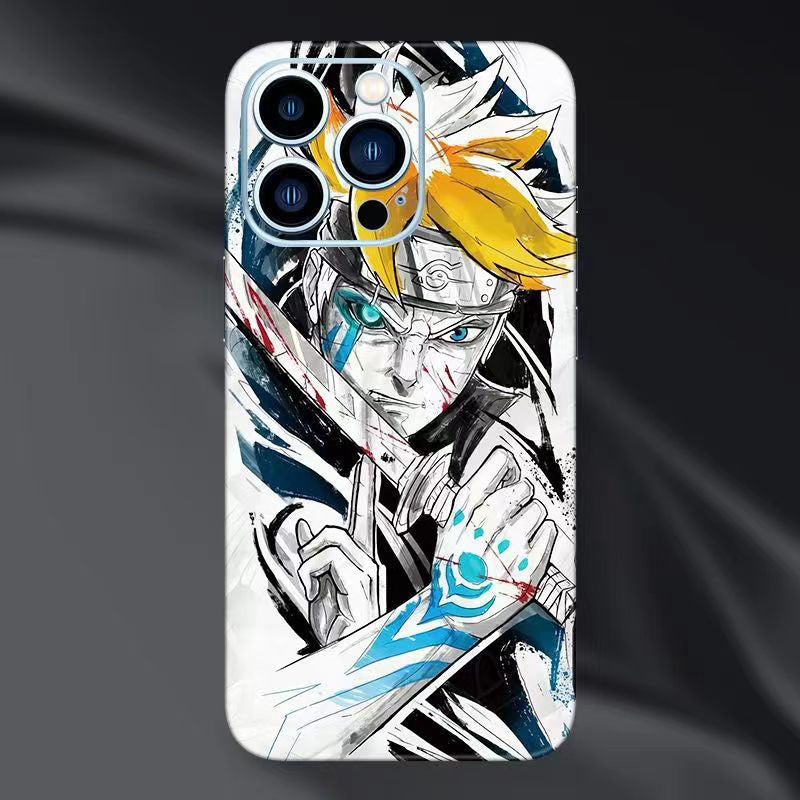 Film arrière de téléphone exquis Itachi/Jiraiya/Kakashi pour iPhone, motif personnalisé, protection HD