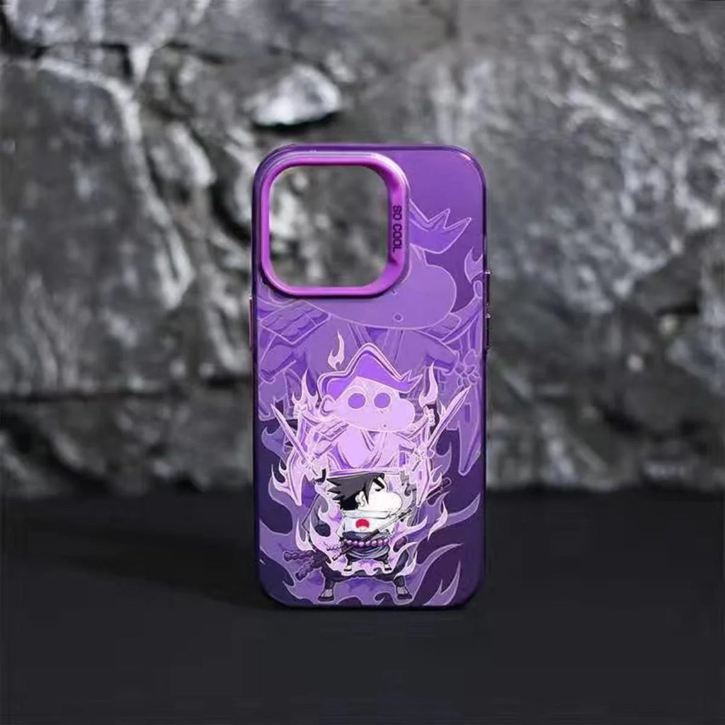 Kakashi/Madara/Itachi/Sasuke Coque de téléphone antichoc en silicone tendance Apple exquise