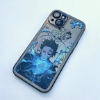 Coque de téléphone anti-collision en silicone exquise tendance Tanjirou/Zenitsu Apple