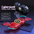 Écouteurs sans fil TWS Bluetooth 5.4 Marvel Iron Man Captain America Fidget Spinner, écouteurs sans fil à rabat magnétique Mecha en alliage de zinc