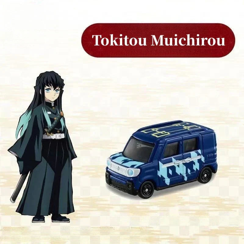 Tanjirou/Nezuko/Zenitsu alliage modèle réduit de voiture Voiture de sport Jeep Véhicule tout-terrain jouet