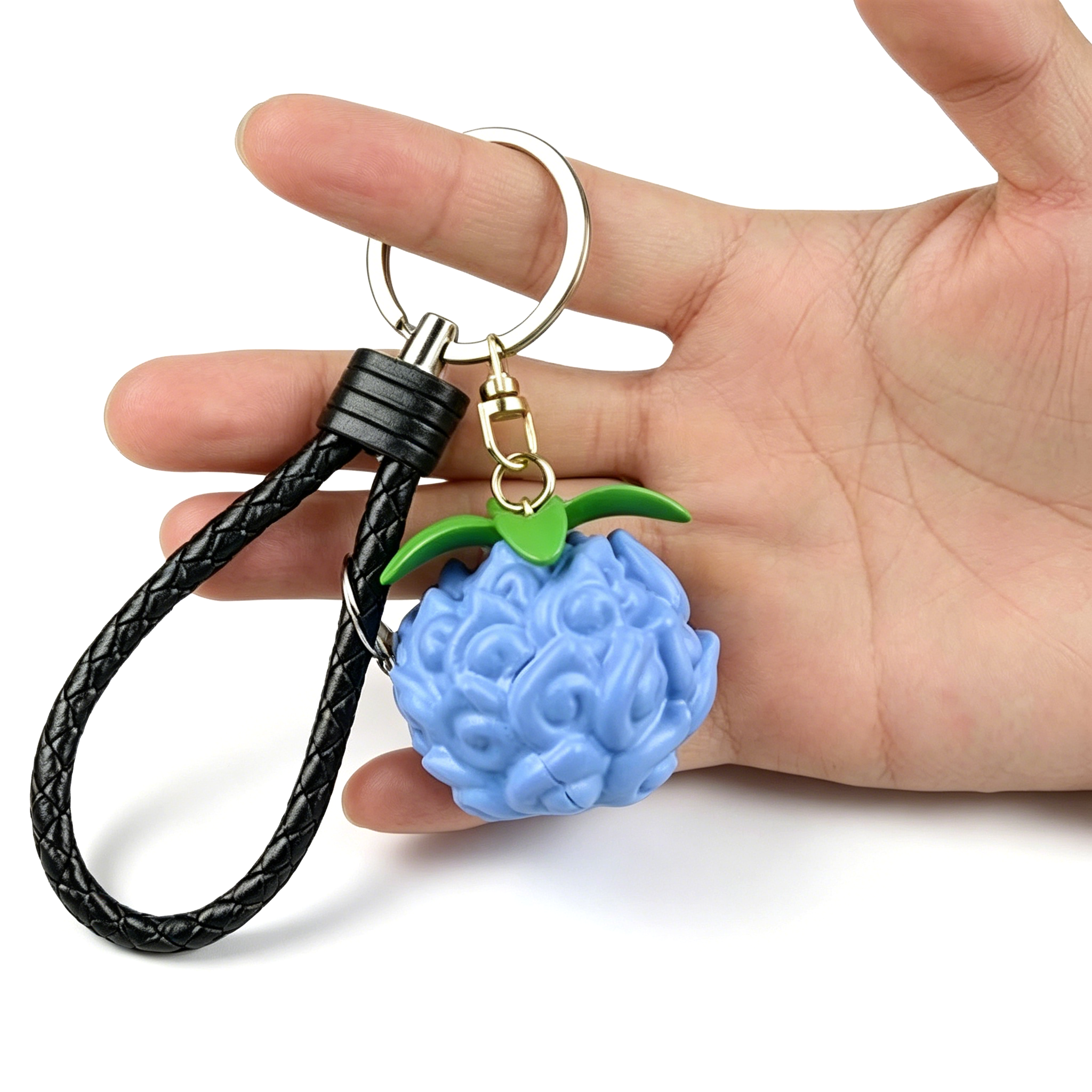 Porte-clés One Piece Luffy Fruit du Démon, Porte-clés Anime Gomu Gomu No Mi