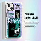 Coque de téléphone Luffy/Zoro/Shanks en silicone antichoc pour iPhone