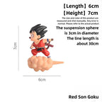 Son Goku/Tao Pai Pai Fish tank landscaping decorations Floating creative pieces