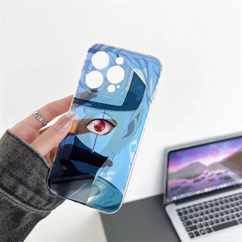 Coque de téléphone antichoc en silicone tendance exquise Kakashi/Pain Apple