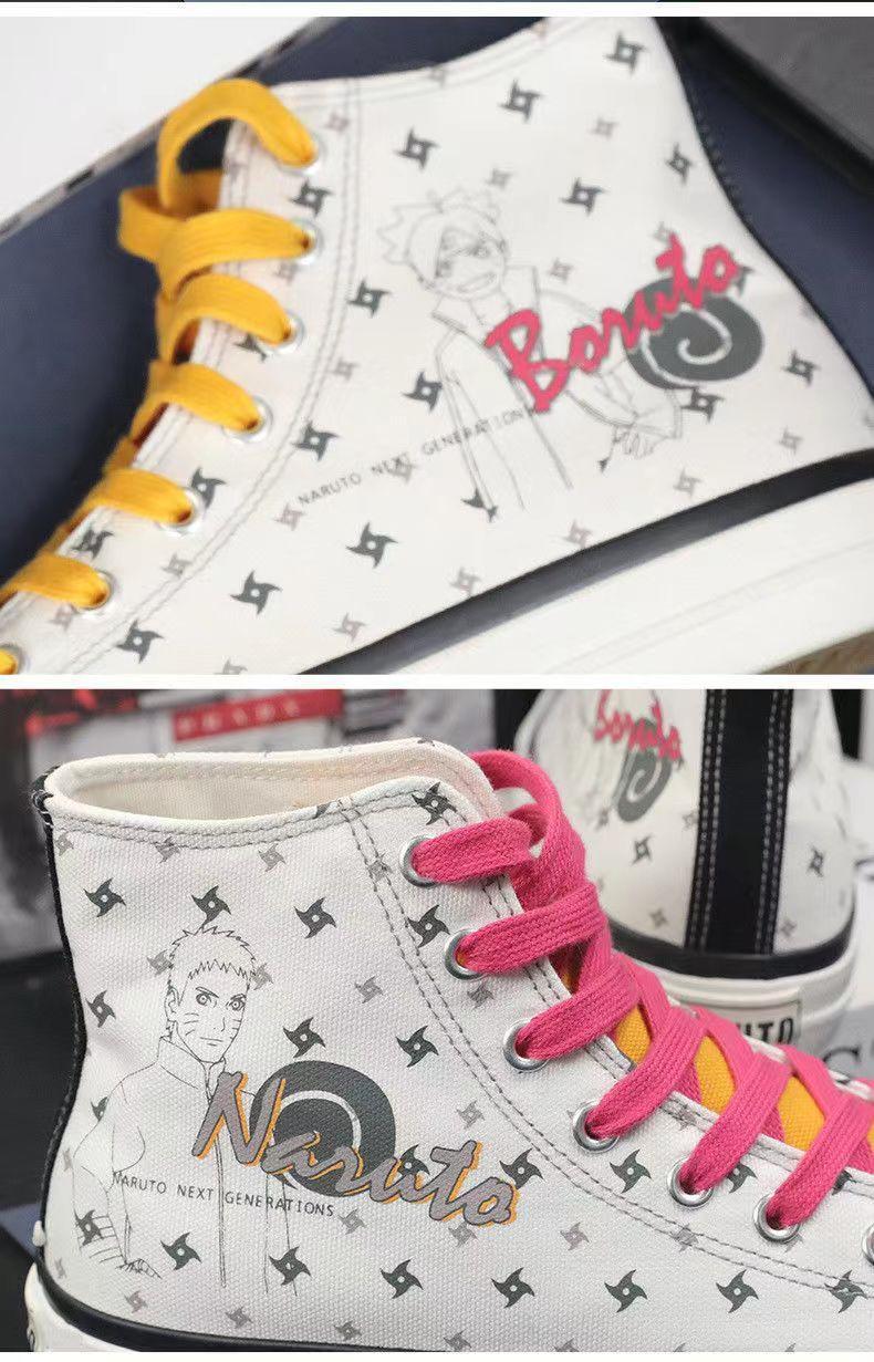 Uzumaki Boruto chaussures en toile décontractées et confortables