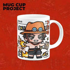Tasses Luffy/Zoro/Ace Mignon motif personnage Résistant à la chaleur et durable