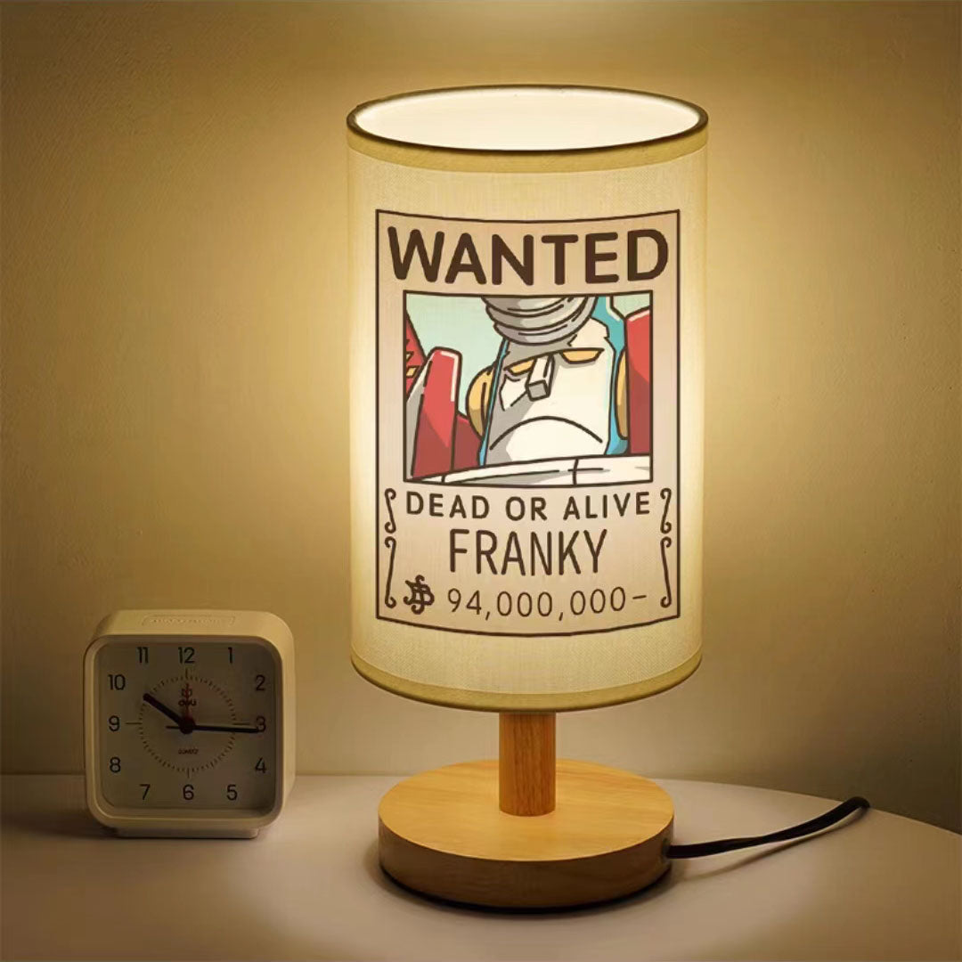 Luffy/Zoro petite lampe de table à LED, lampe de chevet, lampe de protection oculaire chaude pour étudiant