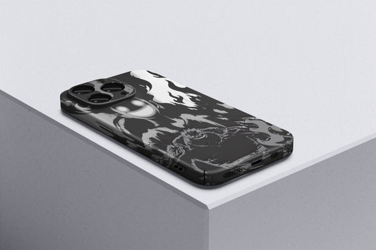 Luffy & Garp Same Blood Same Aura  | One Piece 3D Printed Anime Phone Case