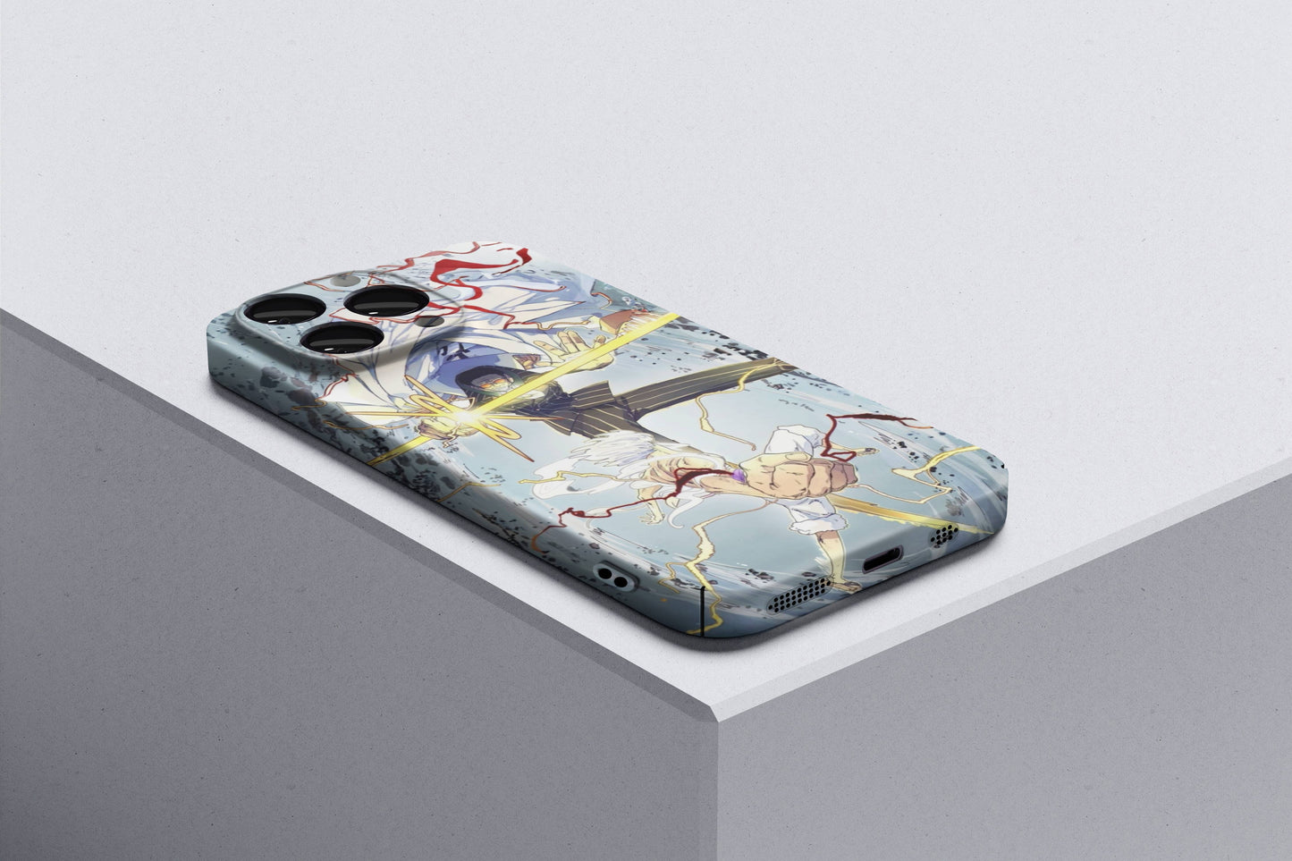 Admiral Kizaru vs Gear 5 Luffy | One Piece 3D Printed Anime Phone Case