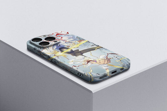 Admiral Kizaru vs Gear 5 Luffy | One Piece 3D Printed Anime Phone Case