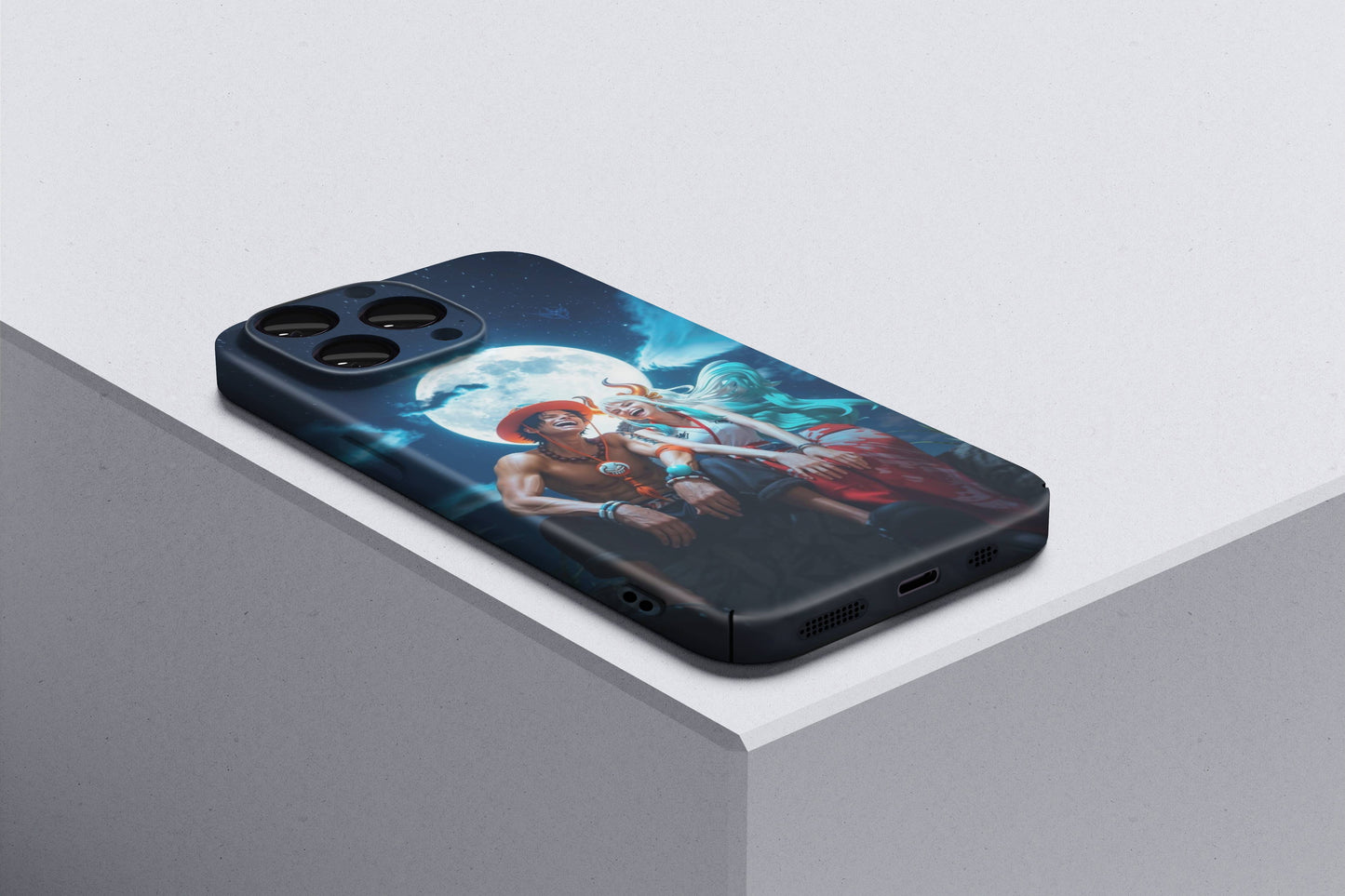 Ace & Yamato Eternal Friends | One Piece 3D Printed Anime Phone