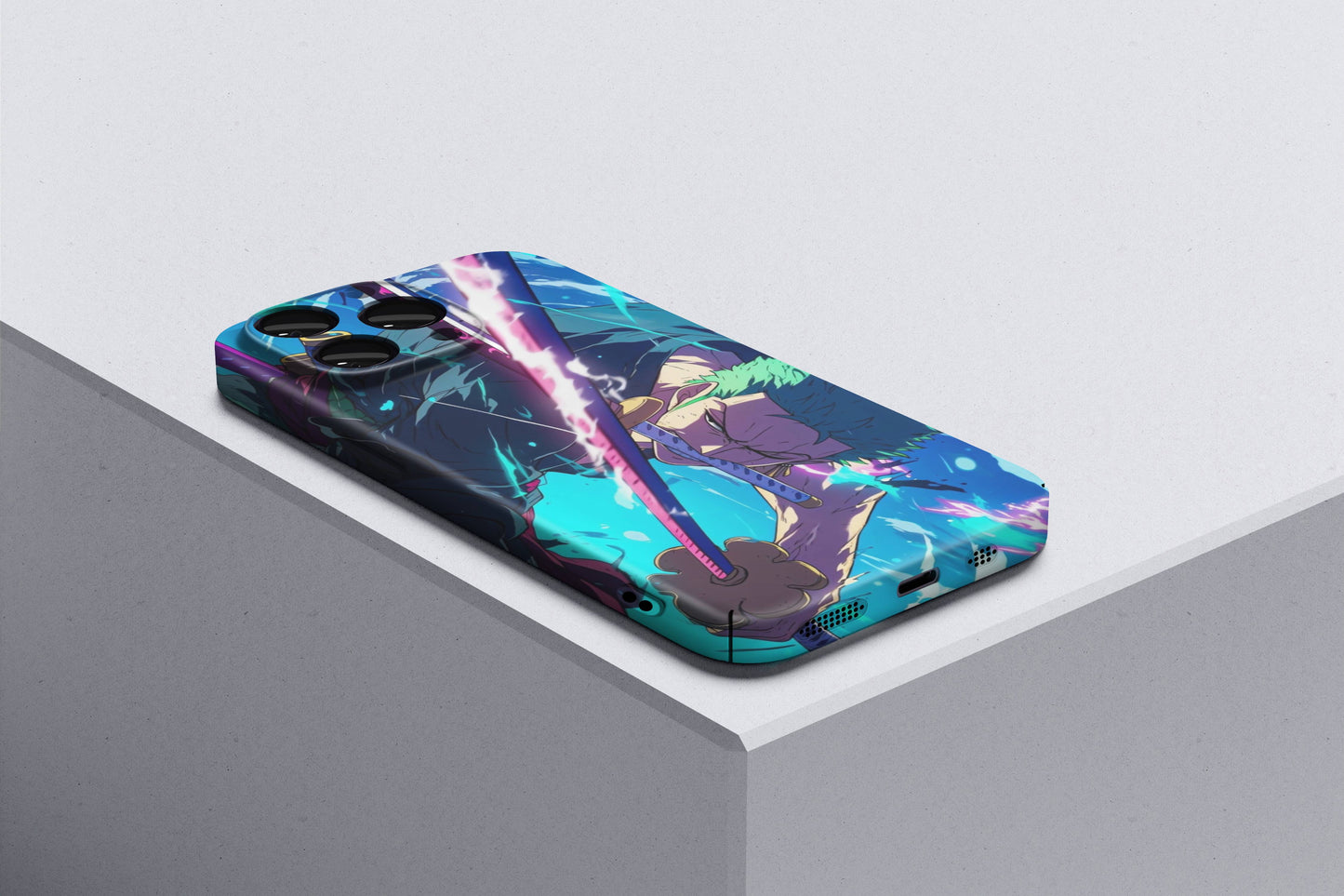 Roronoa Zoro Pain In To Power | One Piece 3D Printed Anime Phone