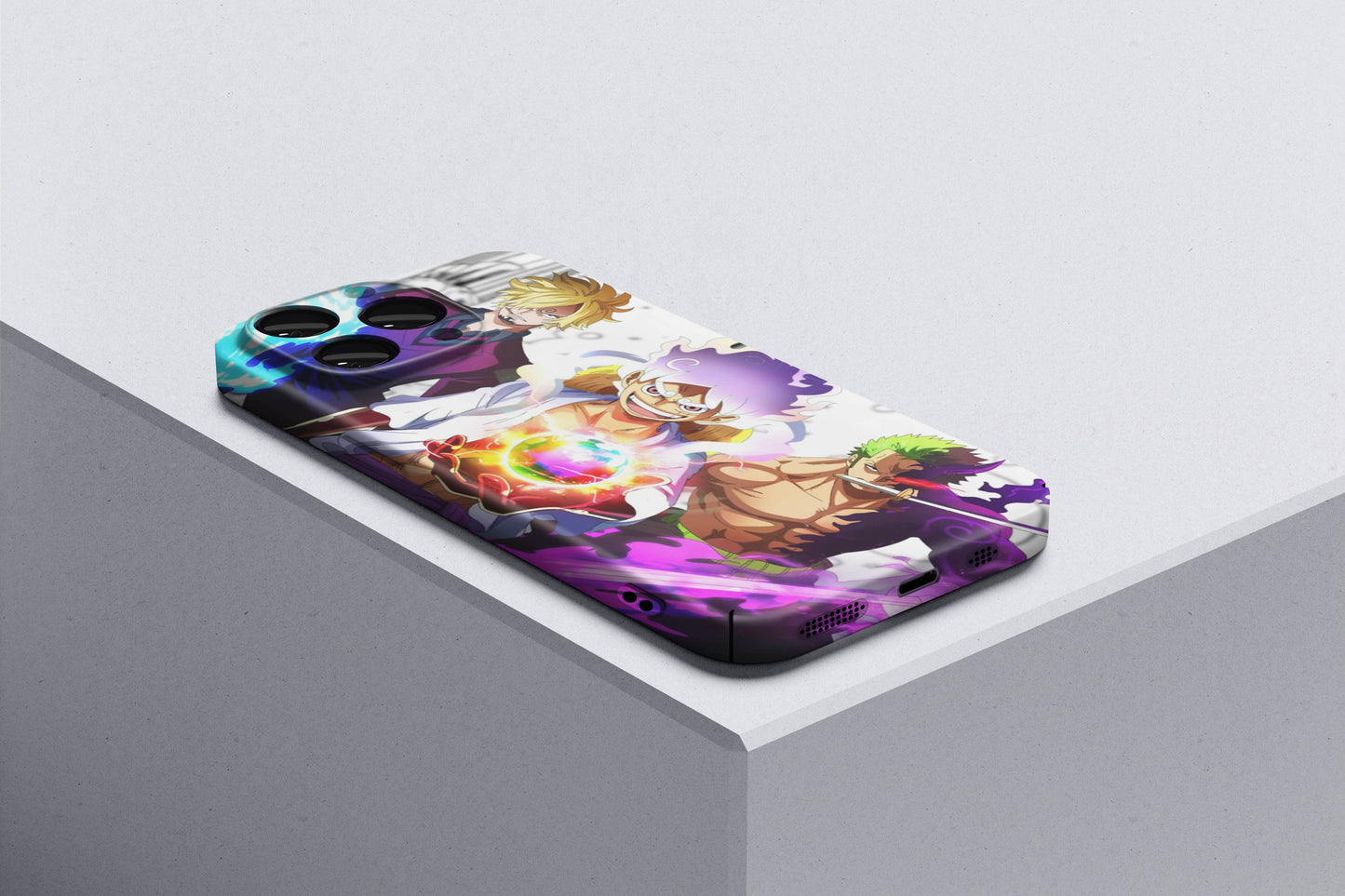 Luffy, Zoro & Sanji Stand Together | One Piece 3D Printed Anime Phone