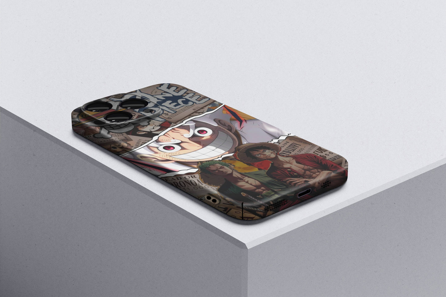 Luffy & Zoro Brothers Of The Sea | One Piece 3D Printed Anime Phone Case