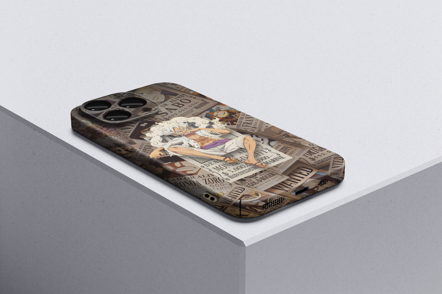Gear 5 Luffy Bounty Poster | One Piece 3D Printed Anime Phone Case