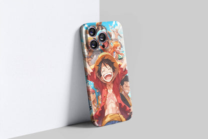 Straw Hat Crew The Joyful Voyage | One Piece 3D Printed Anime Phone Case