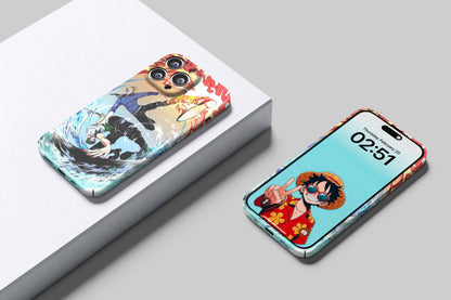 Zoro & Sanji Wings Of The King | One Piece 3D Printed Anime Phone Case