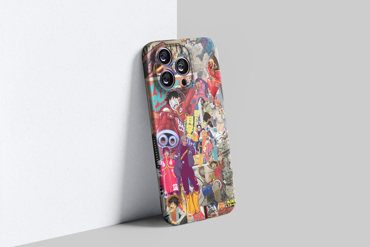 Luffy & Straw Hats In Egg Head Island | One Piece 3D Printed Anime Phone Case