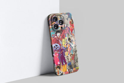 Luffy & Straw Hats In Egg Head Island | One Piece 3D Printed Anime Phone Case