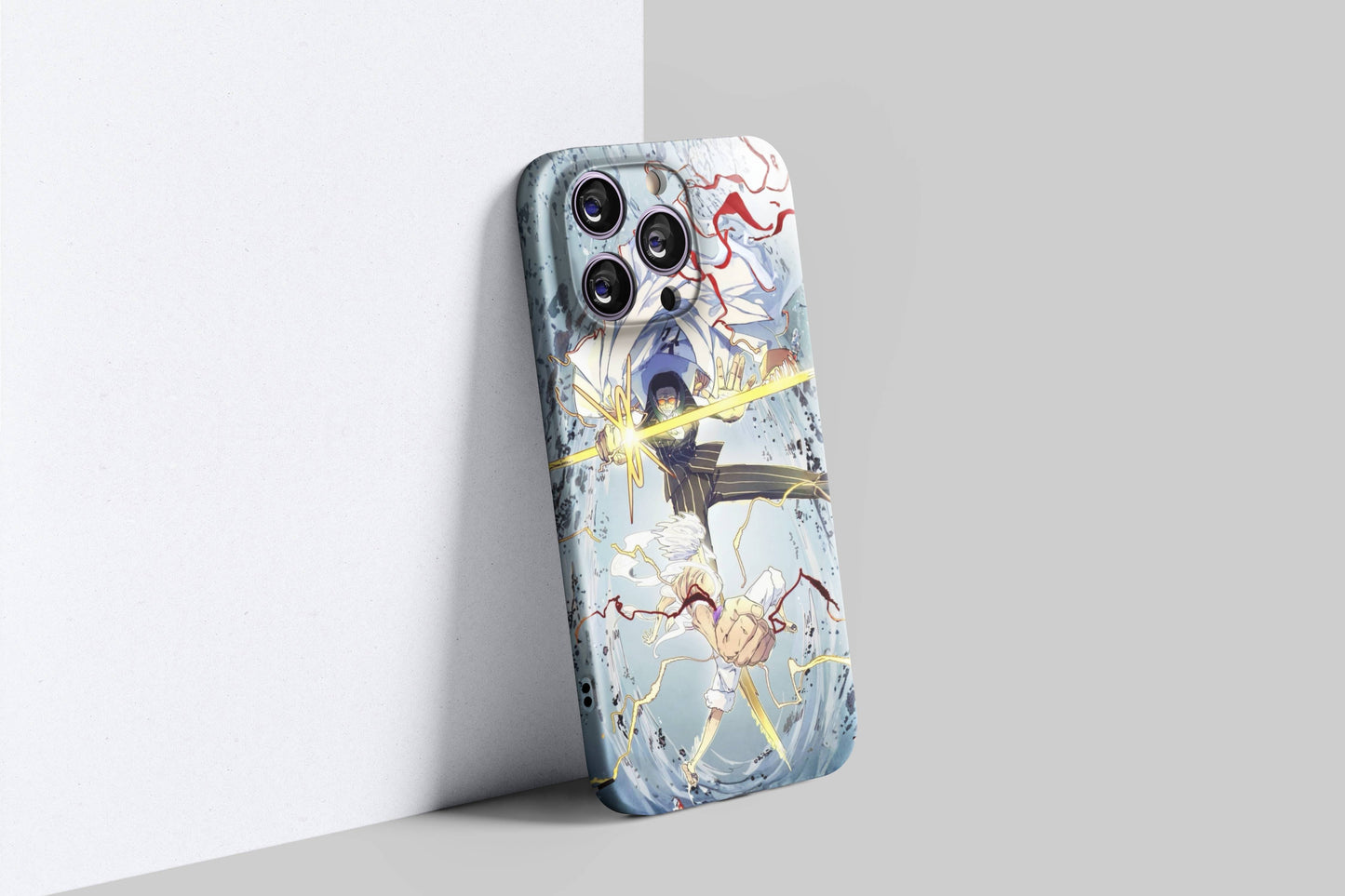 Admiral Kizaru vs Gear 5 Luffy | One Piece 3D Printed Anime Phone Case