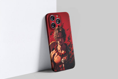 Portgas D Ace Burn Bright, Die Free | One Piece 3D Printed Anime Phone