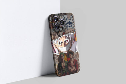 Luffy & Zoro Brothers Of The Sea | One Piece 3D Printed Anime Phone Case