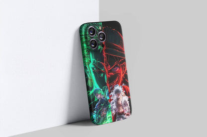 Luffy & Zoro Unstoppable Force | One Piece 3D Printed Anime Phone Case
