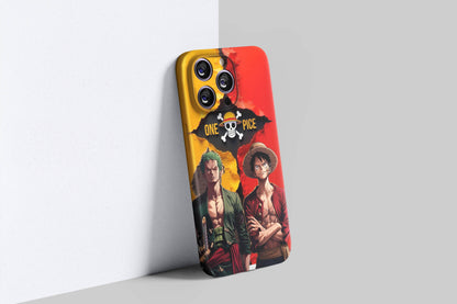 Luffy & Zoro Heaven & Hell | One Piece 3D Printed Anime Phone Case