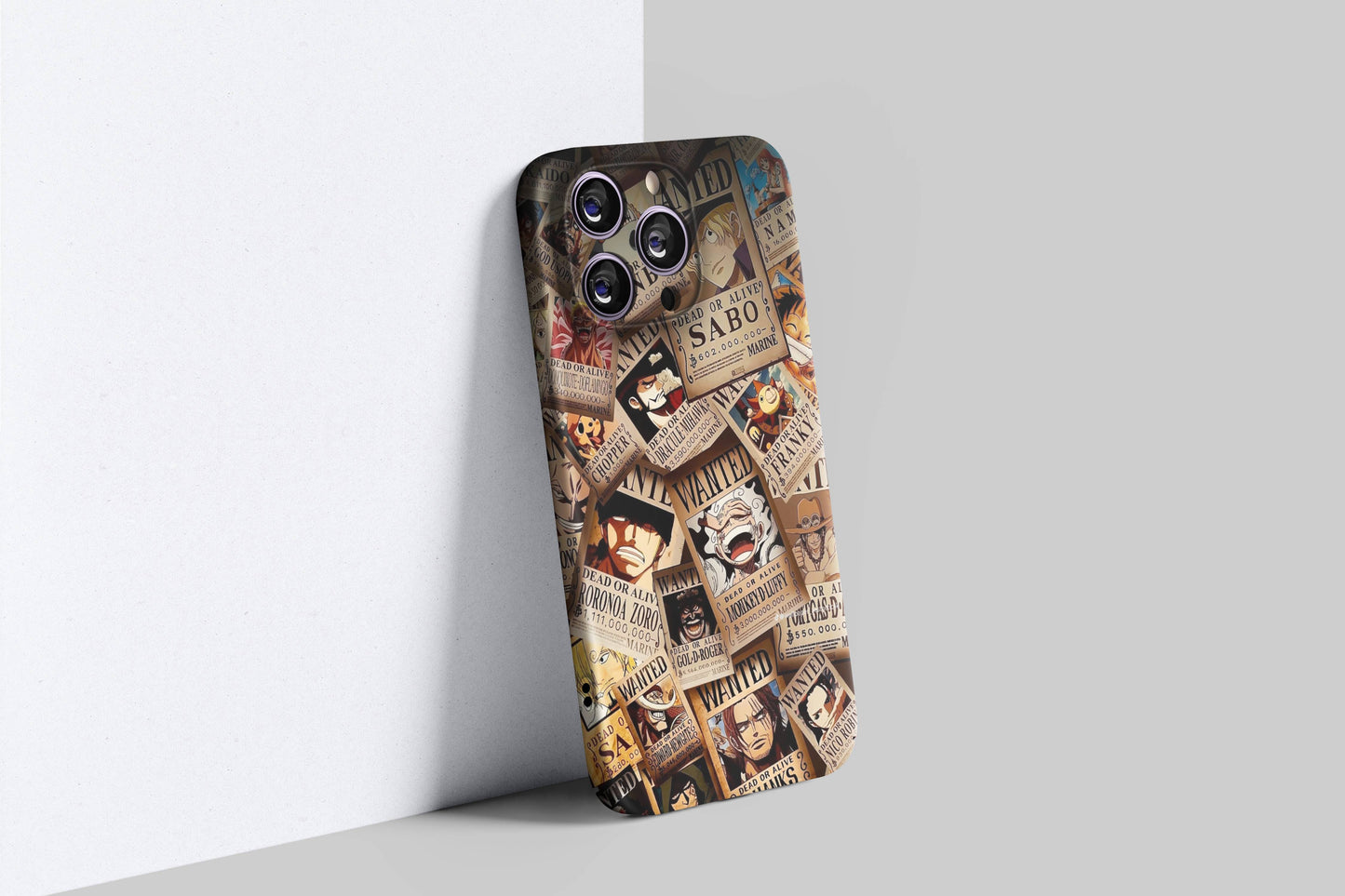 Wanted Posters | One Piece 3D Printed Anime Phone
