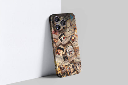 Wanted Posters | One Piece 3D Printed Anime Phone