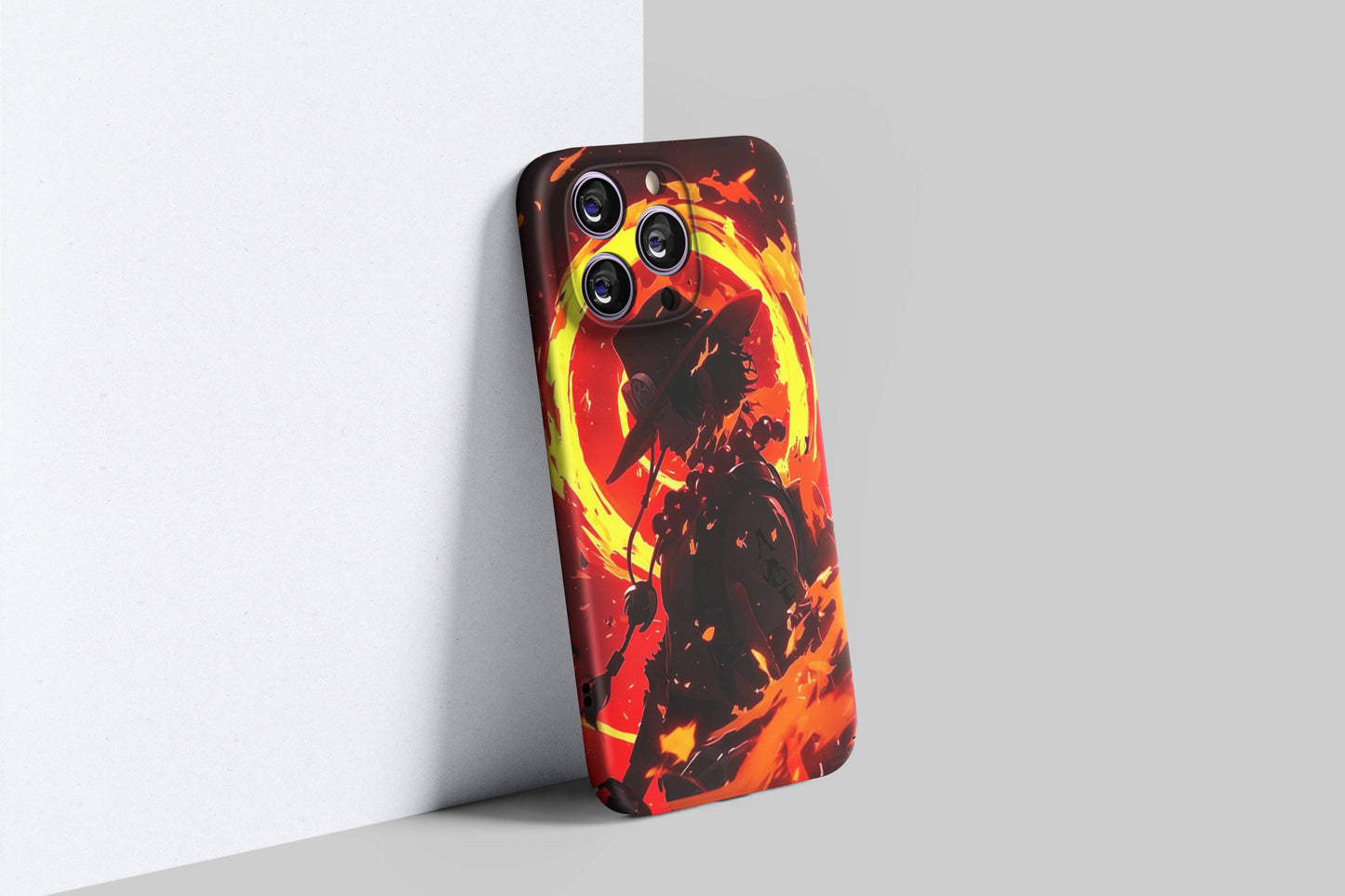 Portgas D Ace The Fiery Spirit | One Piece 3D Printed Anime Phone Case
