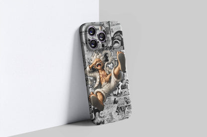 Luffy & Roger Two Legends One Force | One Piece 3D Printed Anime Phone Case