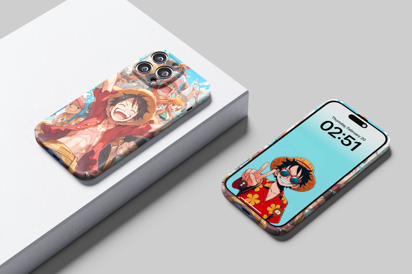 Straw Hat Crew The Joyful Voyage | One Piece 3D Printed Anime Phone Case
